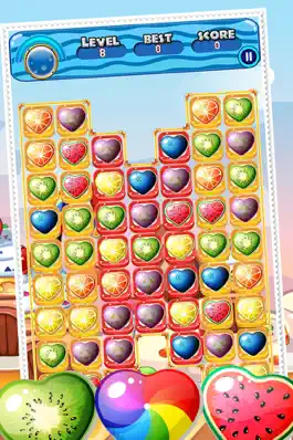 Game screenshot Fruit Heart Sweet Charm Heroes 3 Match Valentine Day apk