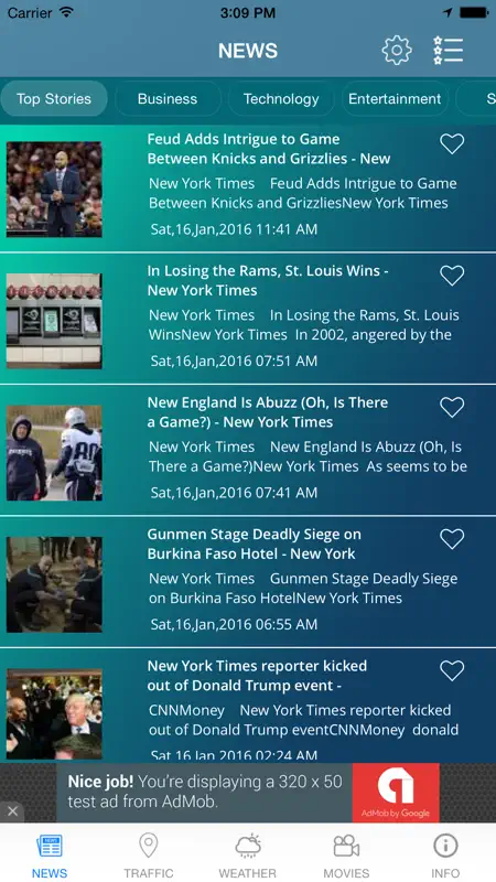 Global News. screenshot 1 of 5