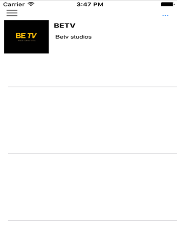 Screenshot #5 pour BETV Studios