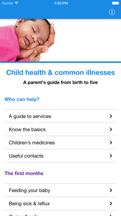 Screenshot #1 pour Child Health Guide Newham