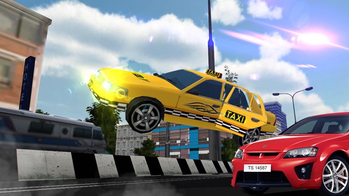 Miami City Taxi 3D