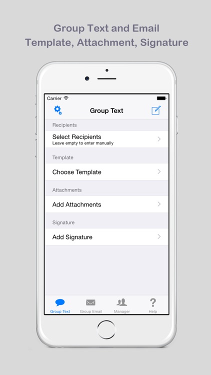 Group Text and Email: List, Group and Smart Group Manager screenshot-0