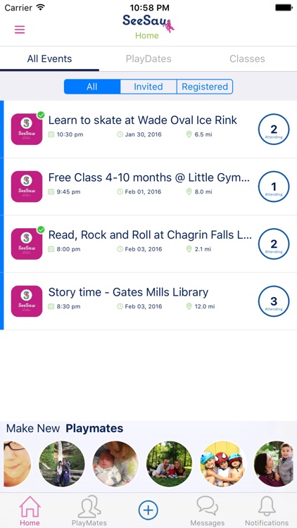 SeeSaw: A PlayDate Matchmaker