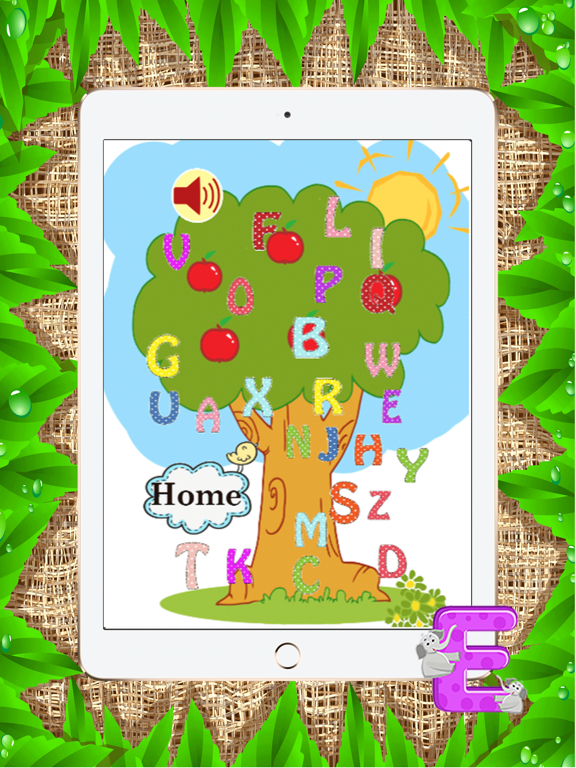 Preschool & Kindergarten Learning Games : ABC Alphabet Reading, Match For Kids Free iPad screenshot