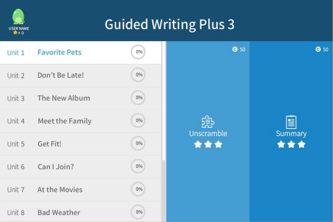 Guided Writing Plus 3 screenshot 4