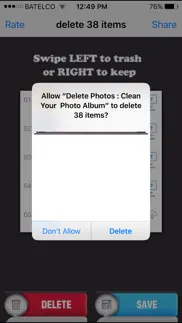 How to cancel & delete delete photos : clean your photo album 1