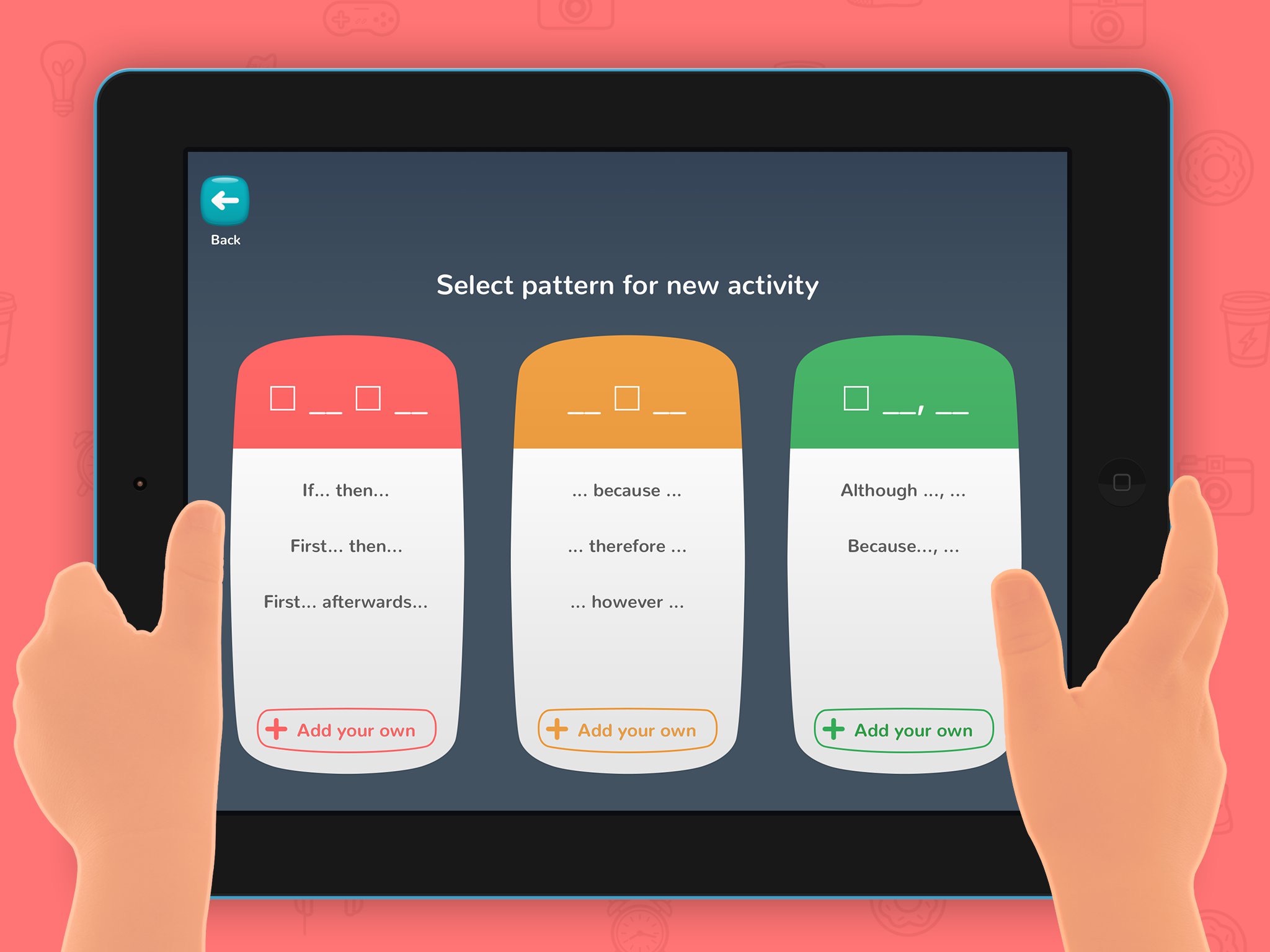 Sentence it! – Play and learn to create sentences, for kids with Autism and other Special Needs screenshot 2