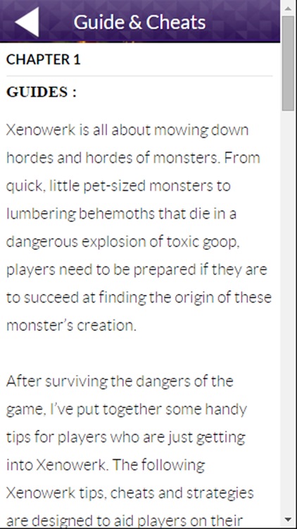 PRO - Xenowerk Game Version Guide