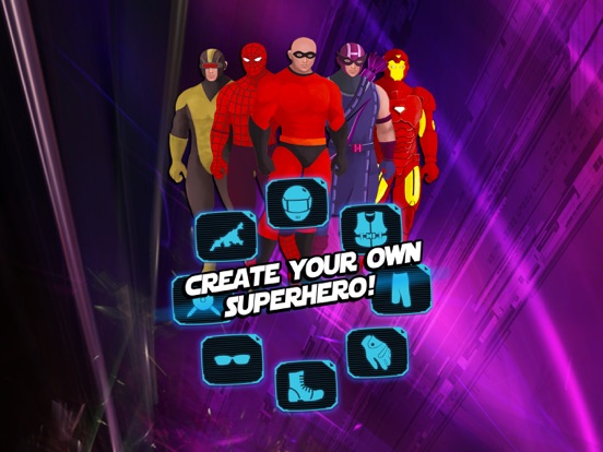 Screenshot #4 pour Superhero Creator - Super Hero Character Costume Maker & Dress Up Game for Man FREE