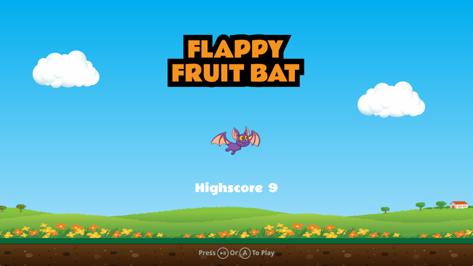 Flappy Fruit Bat : Endless Flying Game - 1.0 - (iOS)