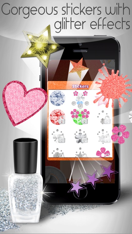 Glitter Nail Makeover Salon - Play Fashion Spa Game And Get Shiny Manicure Design.s