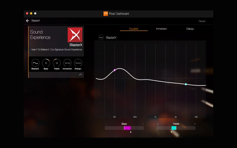 iRoar Dashboard screenshot