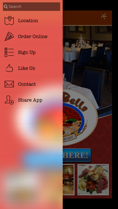 Screenshot #2 pour Porto Bello Pizzeria & Restaurant