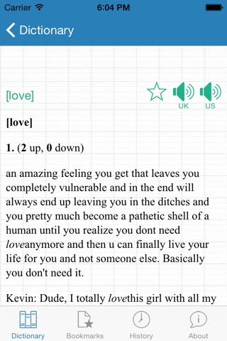 UEDict - Urban English Dict screenshot 2