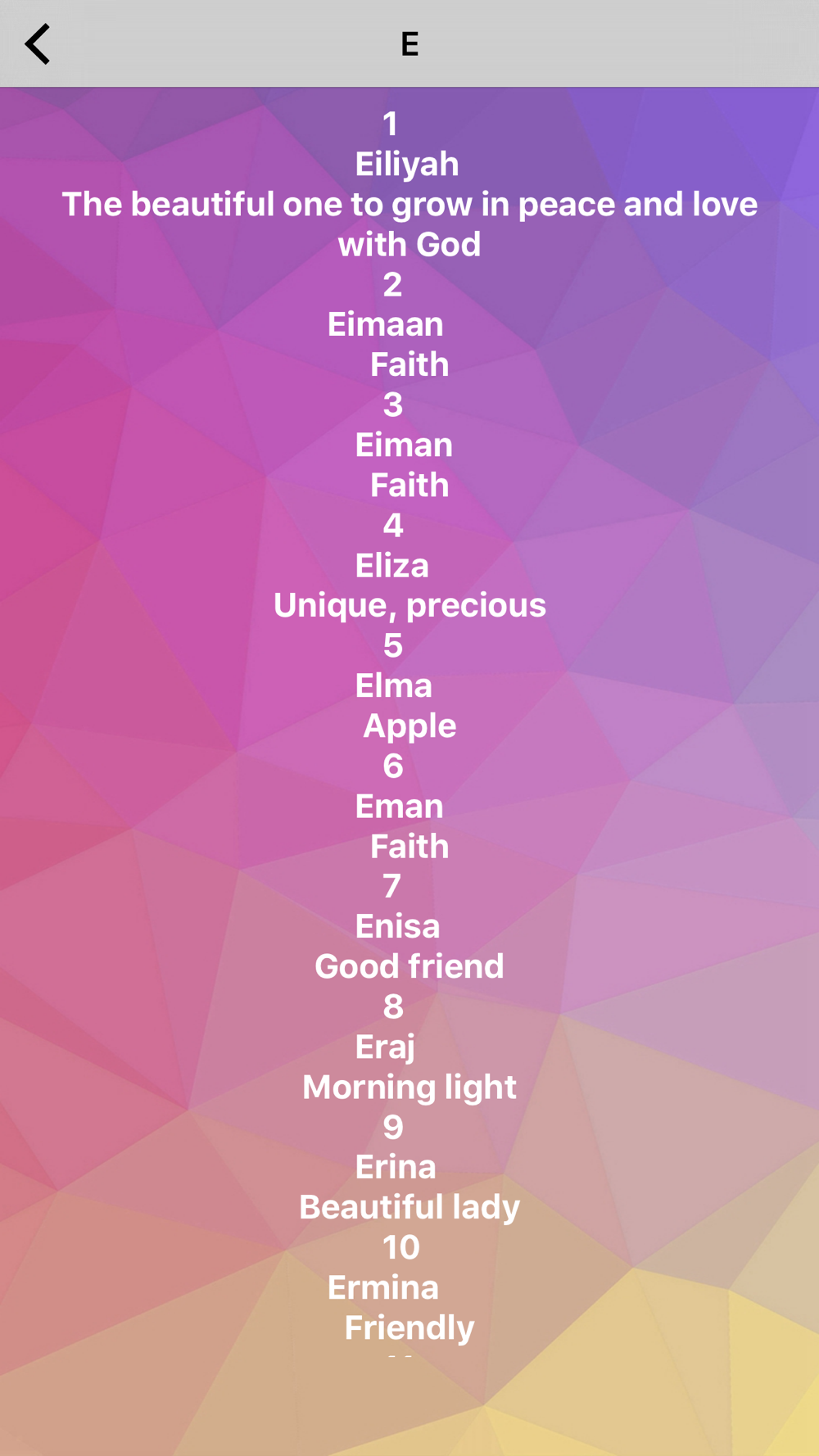 Baby Girl Names Muslim Girls Names With Islamic Meaning Free Download App For Iphone Steprimo Com