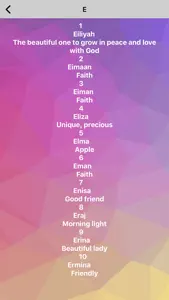 Baby Girl Names : Muslim girls names - with islamic Meaning! screenshot #4 for iPhone