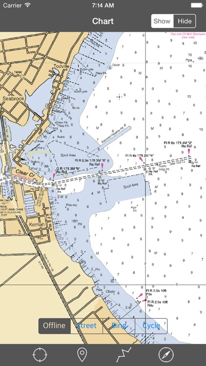 Galveston Bay-Houston (Texas) – Raster Nautical Charts