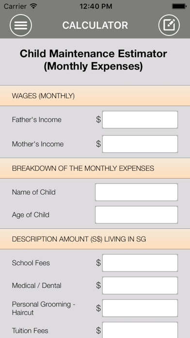 How to cancel & delete Divorce Calculator Singapore from iphone & ipad 4