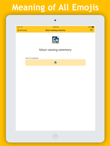 Emojicon - Lexicon of Emojis - Meaning of All Emojis iPad screenshot