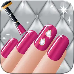 Nail Salon Spa - dress up and makeover games play free tattoo & makeup girls app icon
