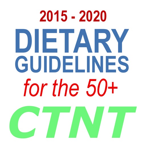 Dietary Guidelines 50+ icon