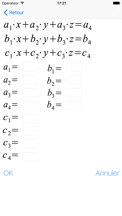 Screenshot #3 pour Systèmes d'equations