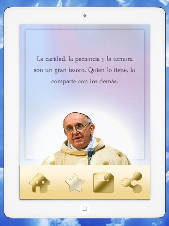 Screenshot #6 pour Phrases in Spanish catholic best quotations - Pope Francisco edition