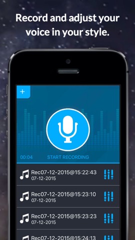 Sound Recording - Smart Voice Recorder and Voice Changer with Effectsのおすすめ画像1