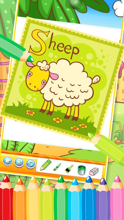 alphabet free printable coloring pages for kids screenshot-3