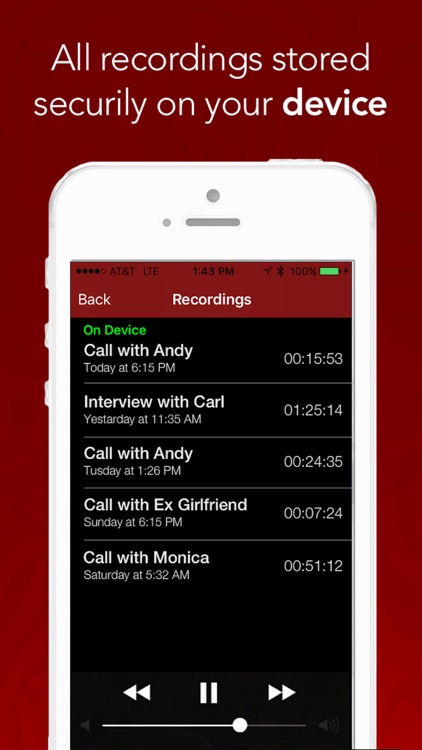 Call Recorder™ Pro - Record Phone Calls and Recording Tool for iPhone screenshot-3