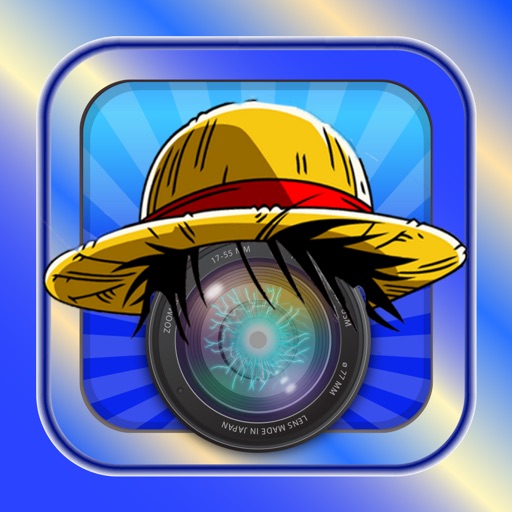 Manga & Anime One Piece Sticker Camera : "Otaku Luffy WANTED EDITION" iOS App