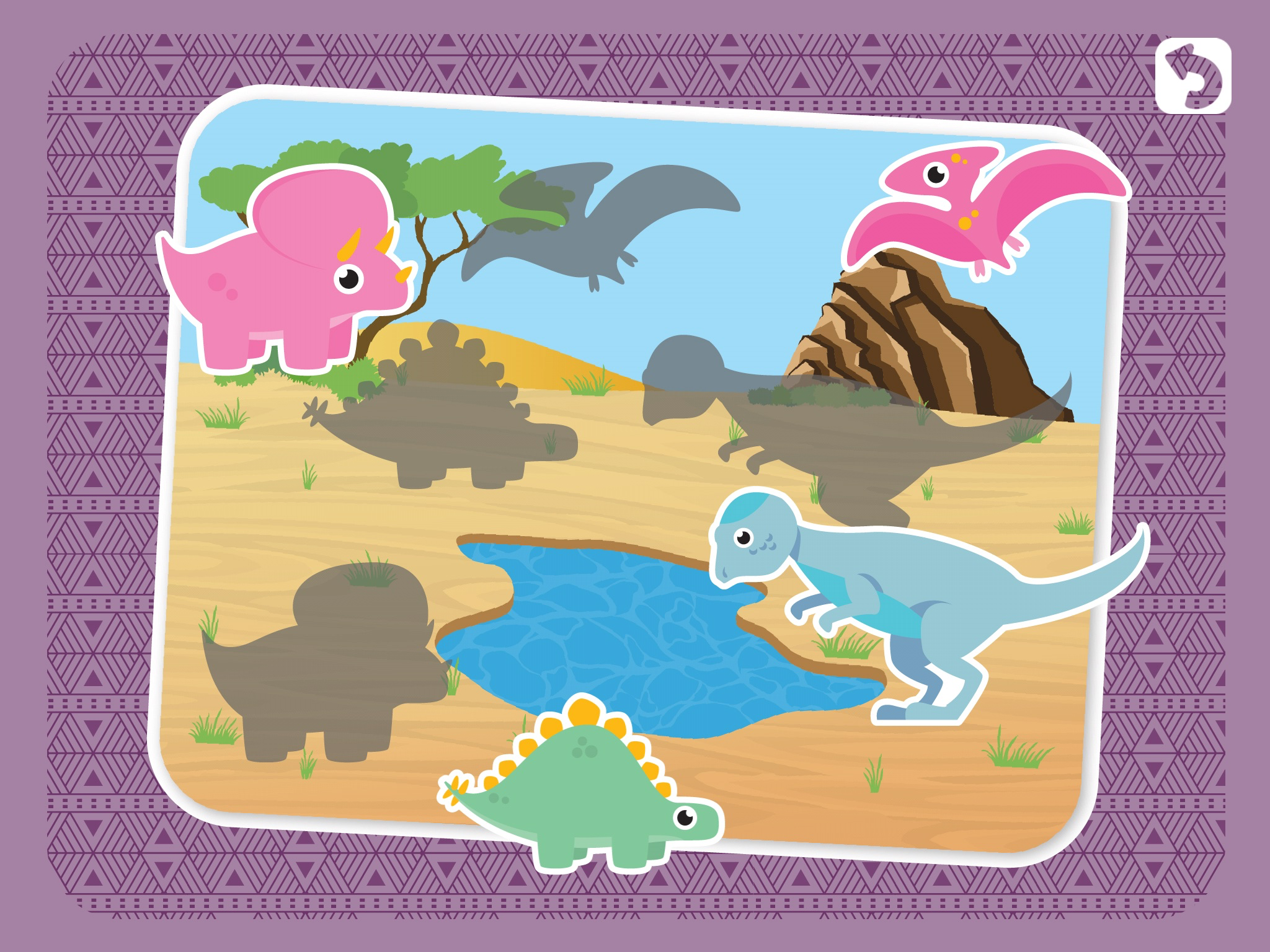 My first jigsaw Puzzles : Prehistoric animals & dinosaurs [Free]