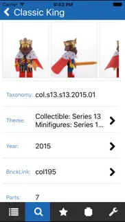 unofficial minifigure catalog iphone screenshot 3