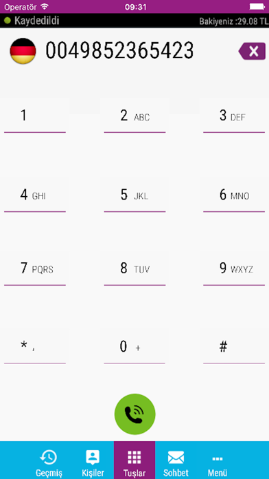 Screenshot #2 pour KobiKom VoIP Softphone