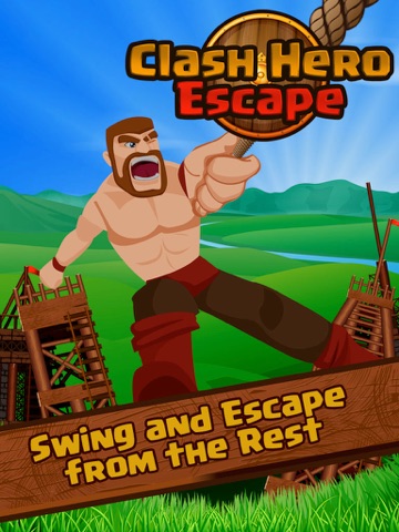 Screenshot #4 pour Clash Hero - Rope Swing Adventure