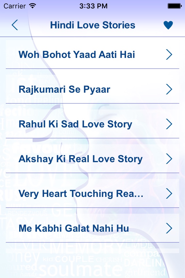 Cute Hindi Love Stories screenshot 2