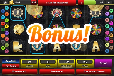 Action Racing Slots - Asphalt Burning High Octane Slot Machine screenshot 4