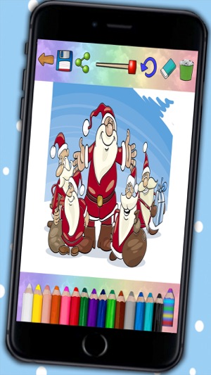 Christmas Coloring Book Pages – Paint & Draw(圖5)-速報App