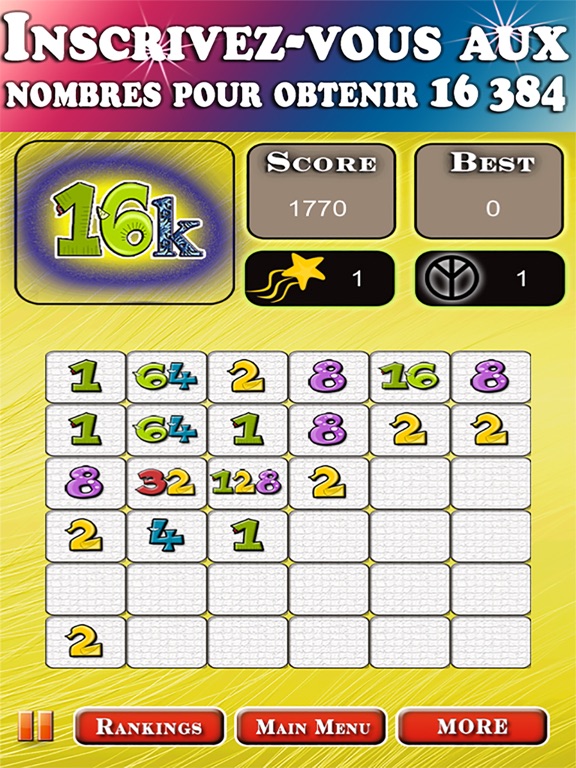 Screenshot #5 pour 16384 - Le Père de 2048