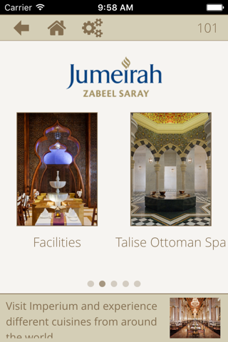 Jumeirah Zabeel Saray Resort TV screenshot 2