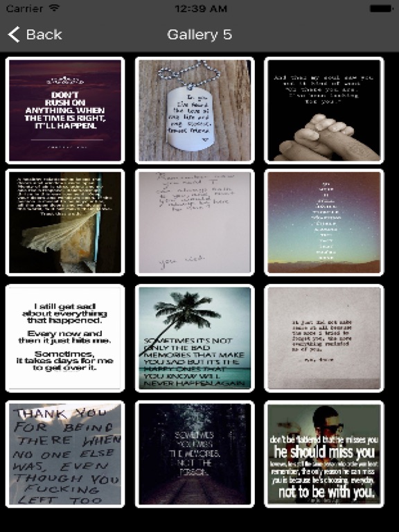 Screenshot #4 pour Best I Miss You Quotes