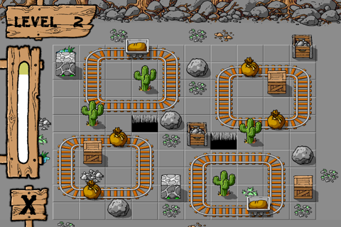 Rail Shuffle Lite screenshot 2