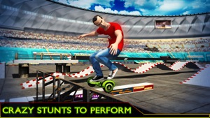 Hoverboard Stunts Hero 2016 screenshot #4 for iPhone
