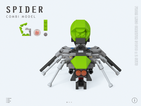 Screenshot #4 pour Spider for LEGO Creator 31018 x 2 Sets - Building Instructions