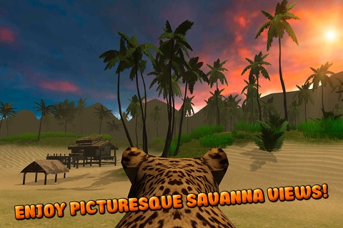 Wild Cheetah Survival Simulator 3D Full screenshot 3