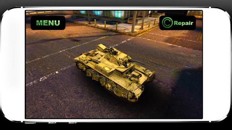 Simulator Crash War Car