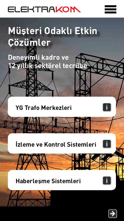 Elektrakom Enerji Telefon Uygulaması