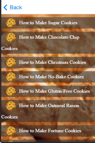 Homemade Cookies - Learn to Make Cookies From Scratch screenshot 4