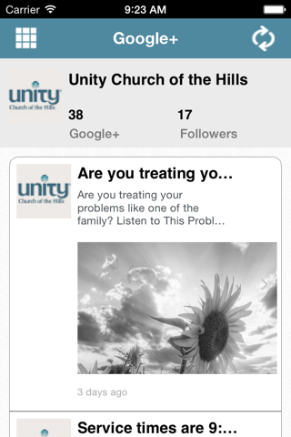 Unity Church of the Hills screenshot 4