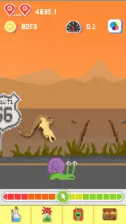 snail clickers: ridiculous tap racing game! iphone screenshot 1